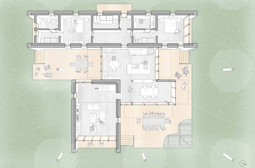 onur teke architect T-house designboom onur teke architect T-house designboom