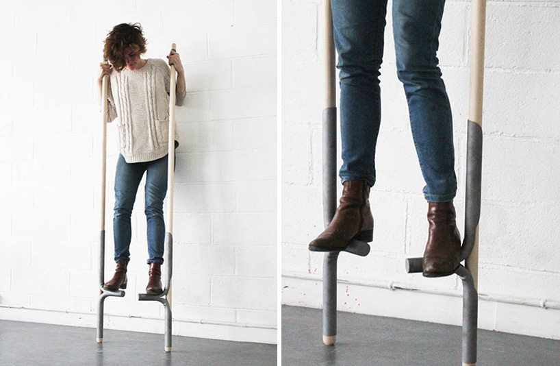 tchanquees stilts pierre-cesar lafaysse marion decroix designboom