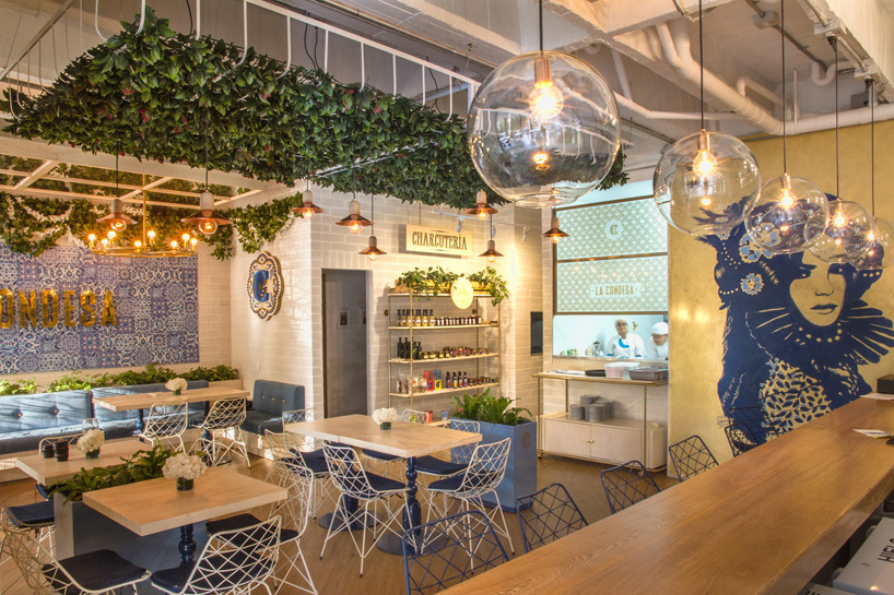 plasma nodo fits out la condesa restaurant in medellín, colombia