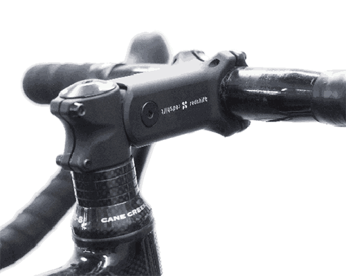 shockstop bike stem handles the rough roads of your route for you