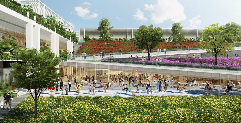 serie architects multiply oasis terrace neighborhood center polyclinic punggol singapore designboom