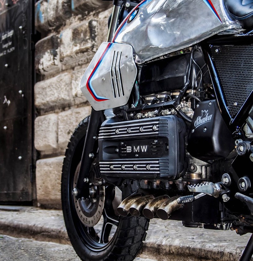 Italians At Shaka Garage Overhaul A 1985 Bmw K100 For Urban Riding