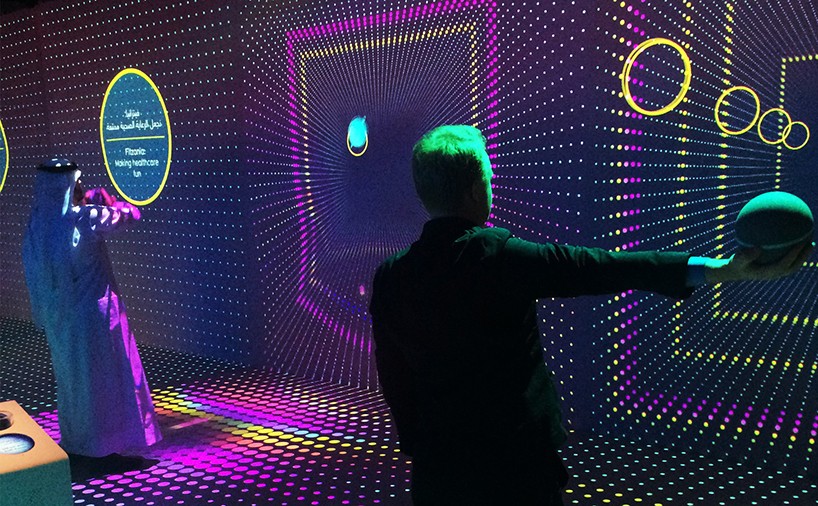 specular projects disguises a medical check-up through an interactive game