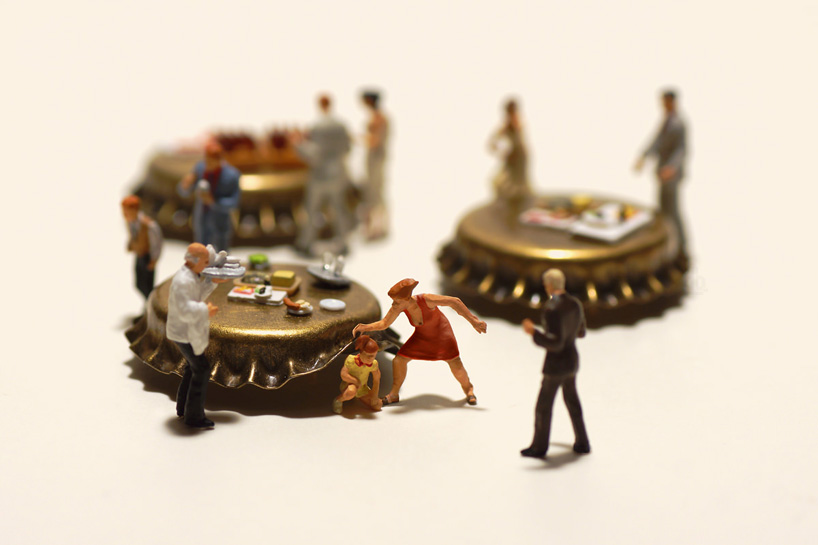 tatsuya tanaka crafts intricate miniature calendar of everyday scenes