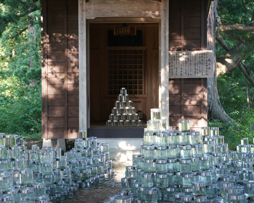 toshihiro komatsu's offering installation at echigo-tsumari art triennial