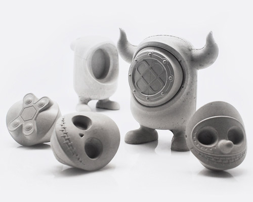 battle the gorgons with united monsters concrete art-toys