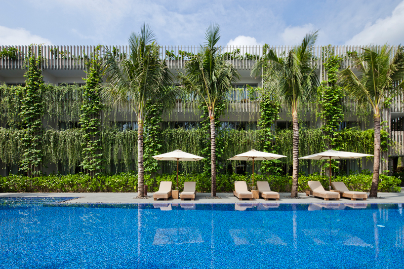 Vo Trong Nghia Blends Greenery With Concrete Louvers In Vietnamese Naman Retreat