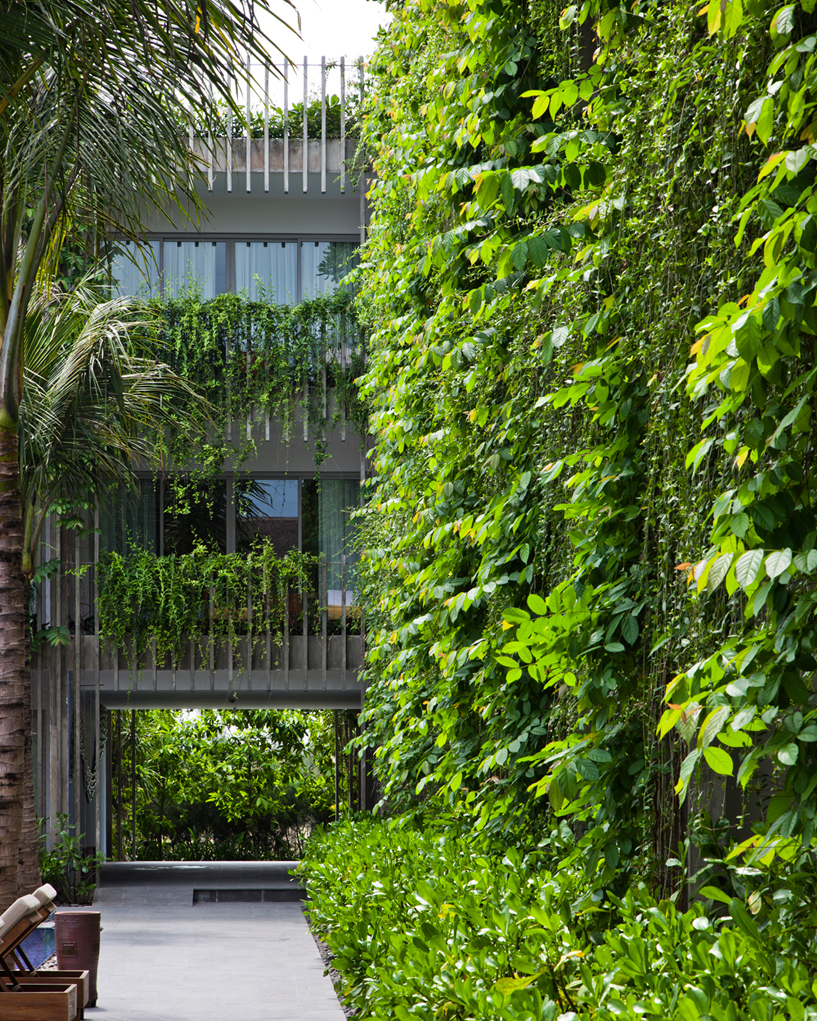 Vo Trong Nghia Blends Greenery With Concrete Louvers In Vietnamese Naman Retreat