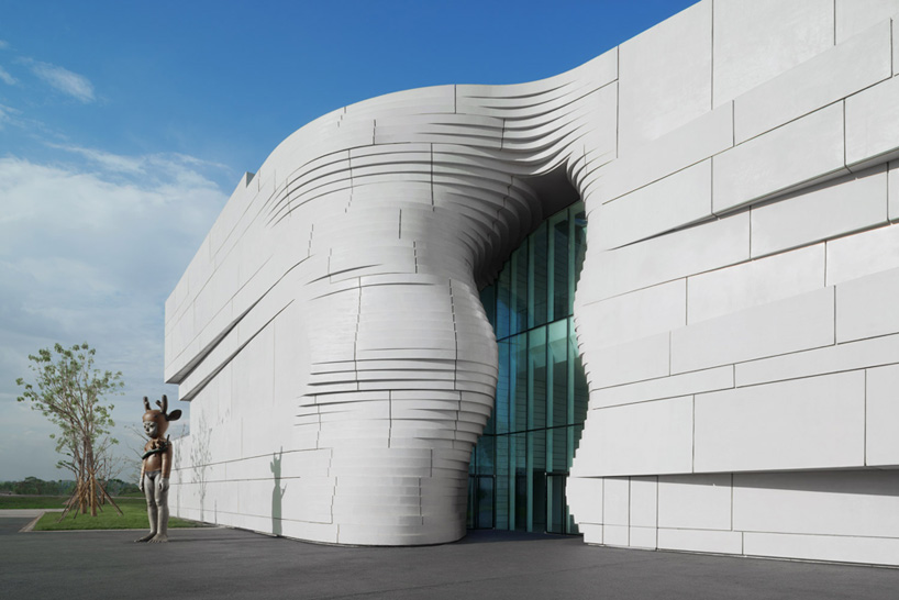 waa we architech anonymous museum of contemporary art MOCA yinchuan china designboom