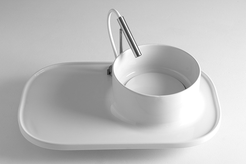 upper collection adolini+simonini associati white ceramic designboom