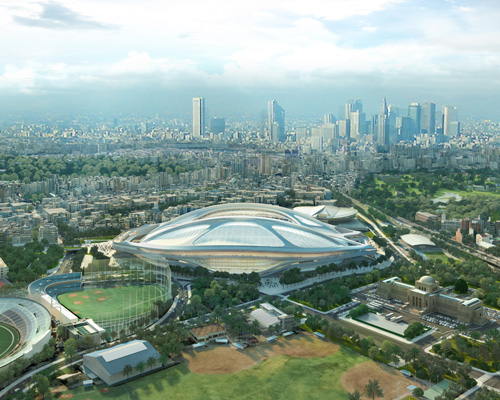 zaha hadid releases video presentation and report on tokyo's new national stadium