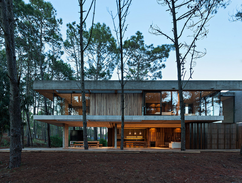ATV arquitectos casa marino house pinamar argentina designboom