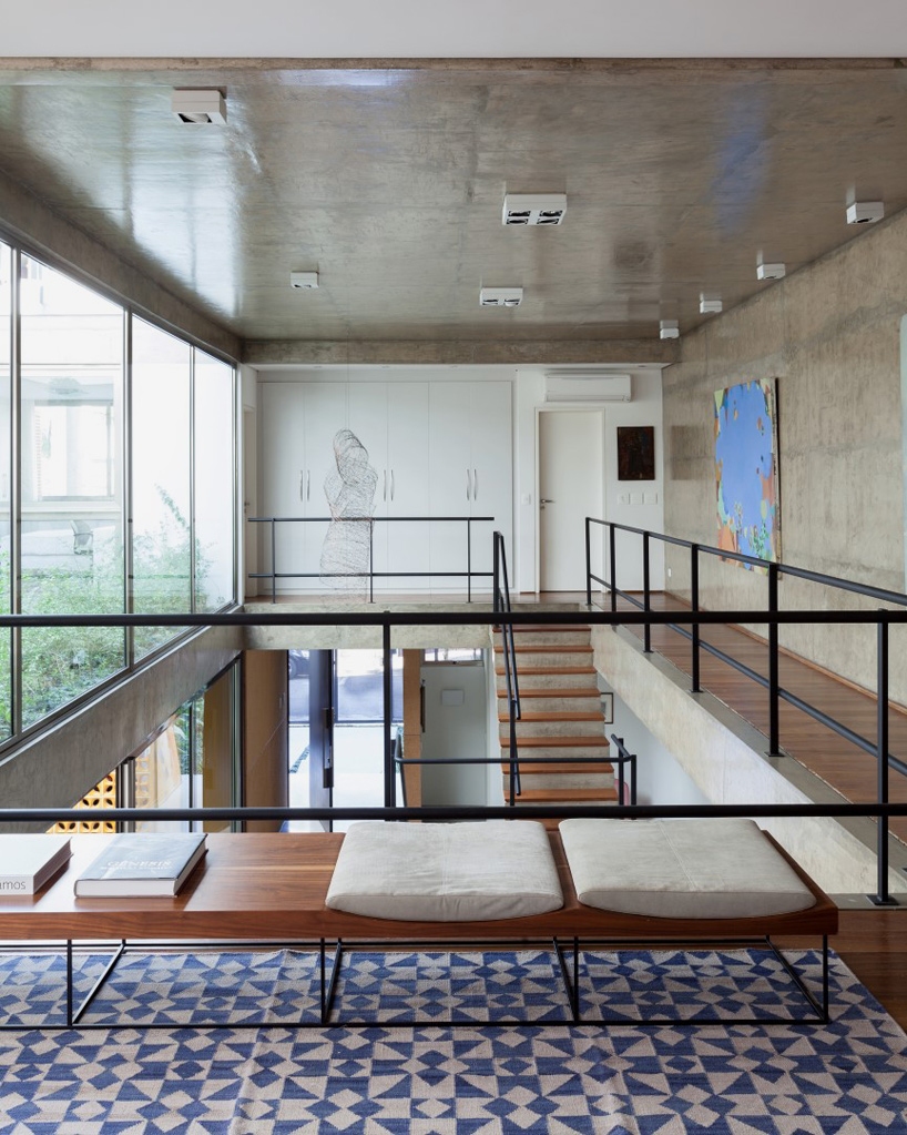 CR2 arquitetura casa jardins house interiors sao paulo brazil designboom