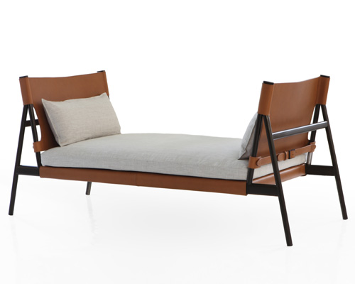 gamfratesi creates low-profile traveller daybed for porro