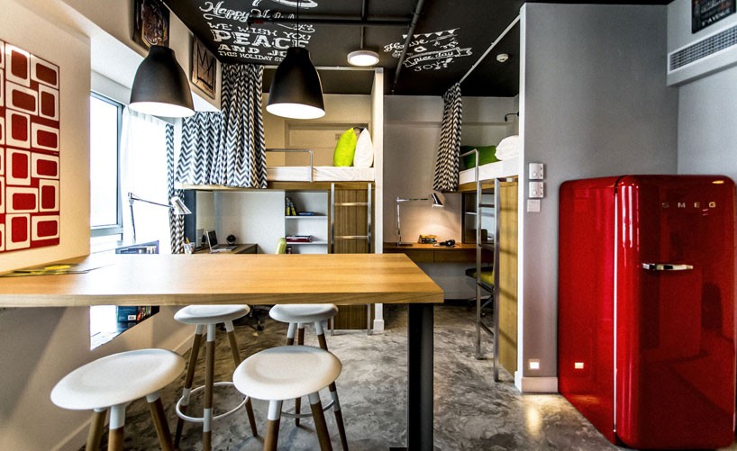LYCS architecture renovates hotel into affordable student housing