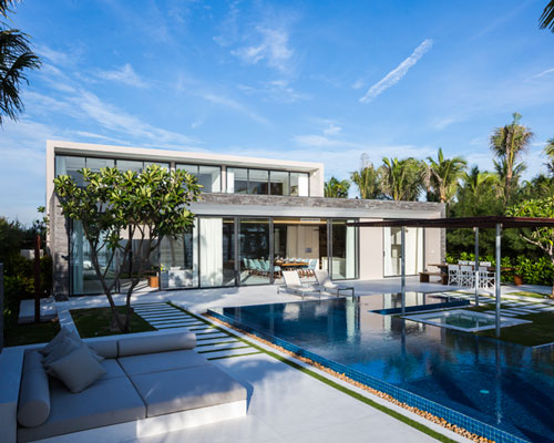 MIA design studio sites luxury villas along the coast of vietnam