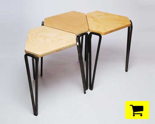 TY modular stools can be combined to suit user needs