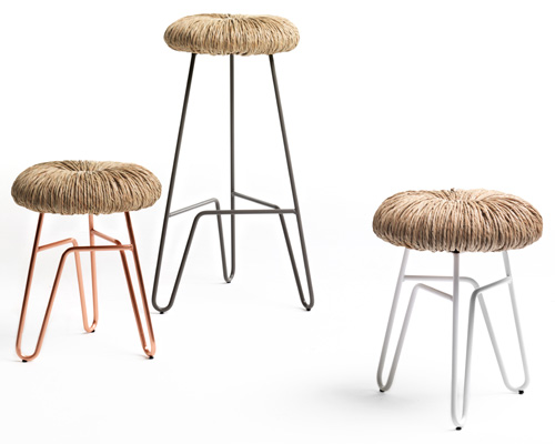 alessandra baldereschi utilizes marsh grass in donut collection for mogg