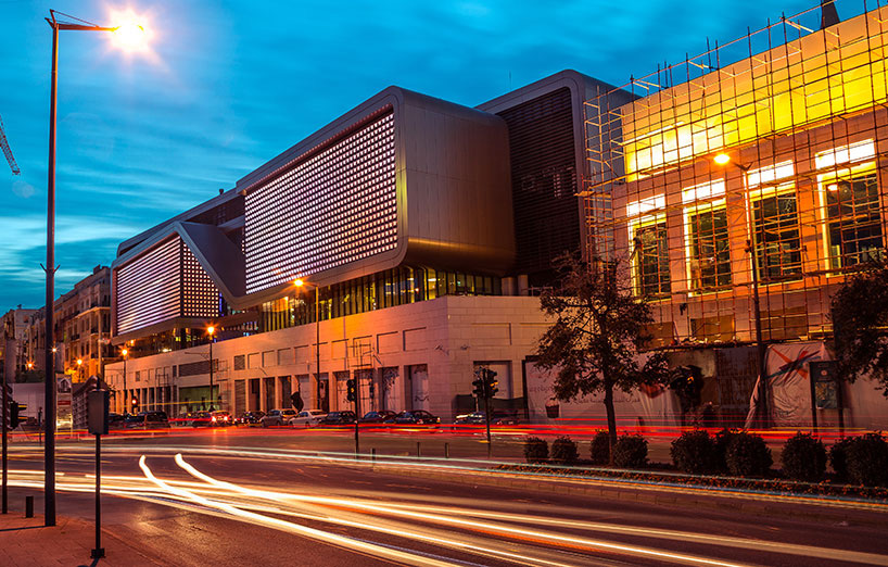 souks entertainment center AKK valode et pistre architects designboom