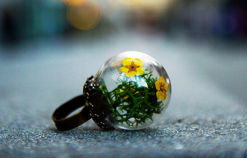 nature-scape jewelry series by asuka saito