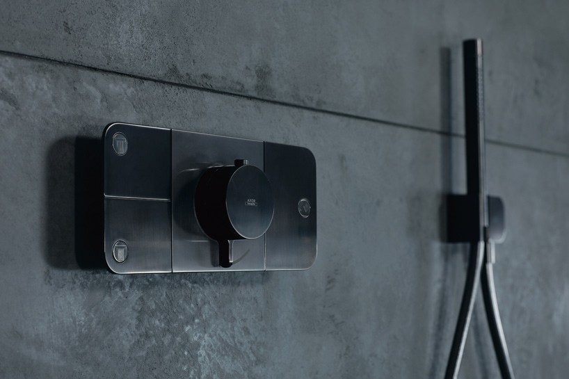 barber & osgerby discuss axor one, an interactive shower control element