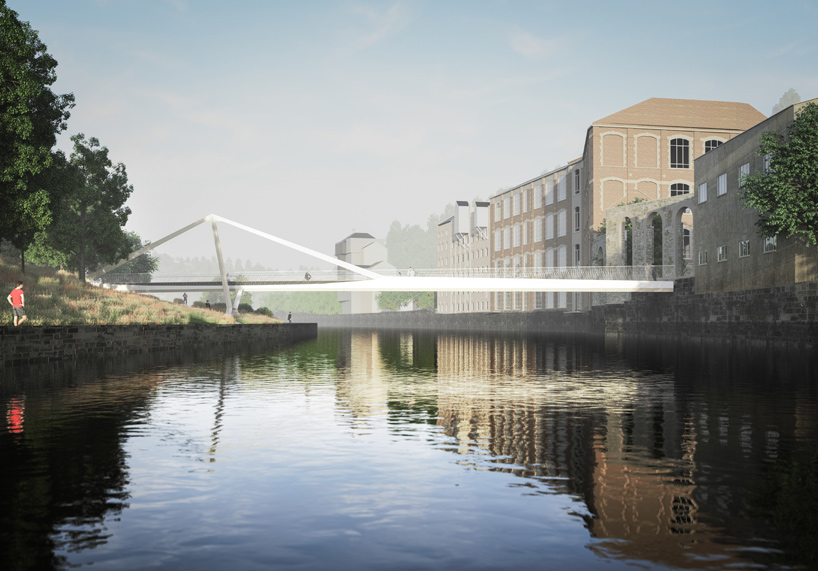 bath quays bridge competition amanda levete grimshaw heneghan peng designboom