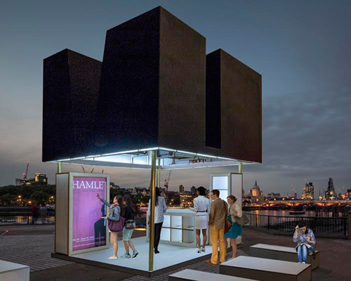 just a black box transforms from street furniture into kiosk