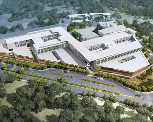 construction begins on perkins + will's ghana ridge hospital