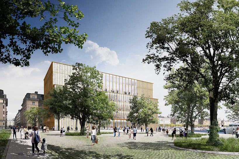 david chipperfield nobel center headquarters stockholm nobelhuset designboom