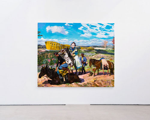 lui xiaodong recalls diary of an empty city in beijing exhibition