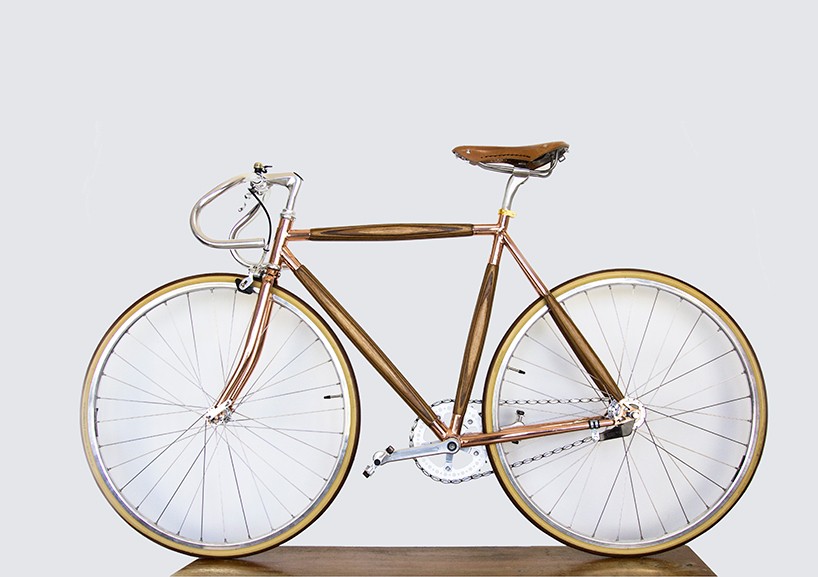 dots object experiments with wood to create the plybike