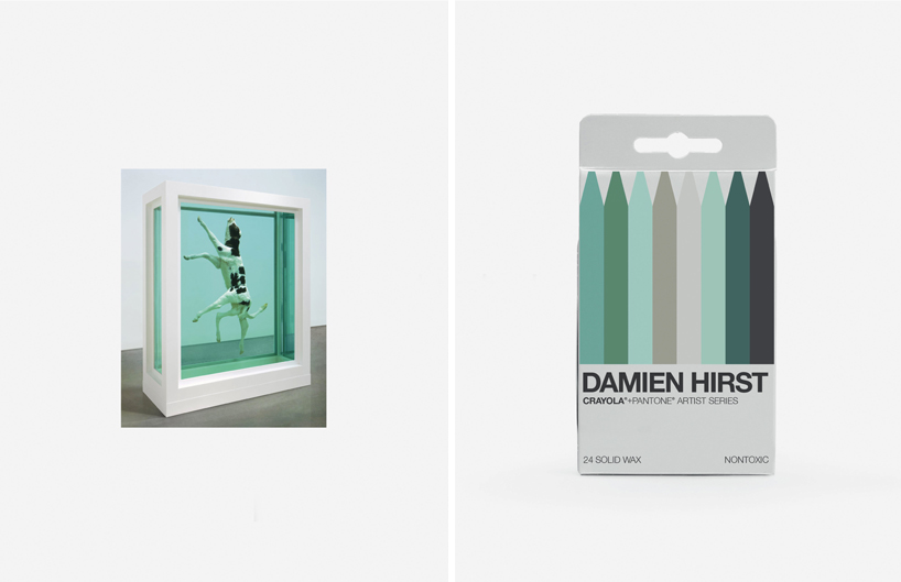 esai ramirez imagines crayon box sets to match famous works of art