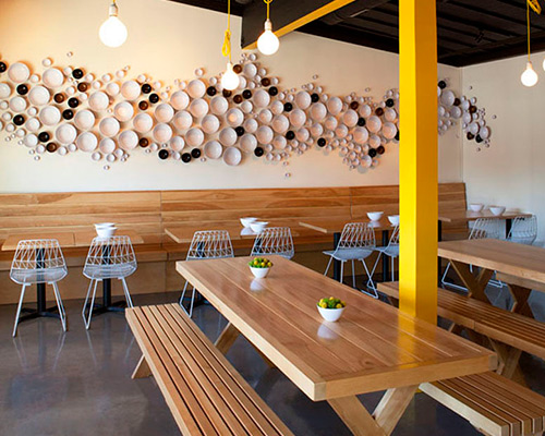 fleetwood / fernandez architects designs yellow fever eatery in LA
