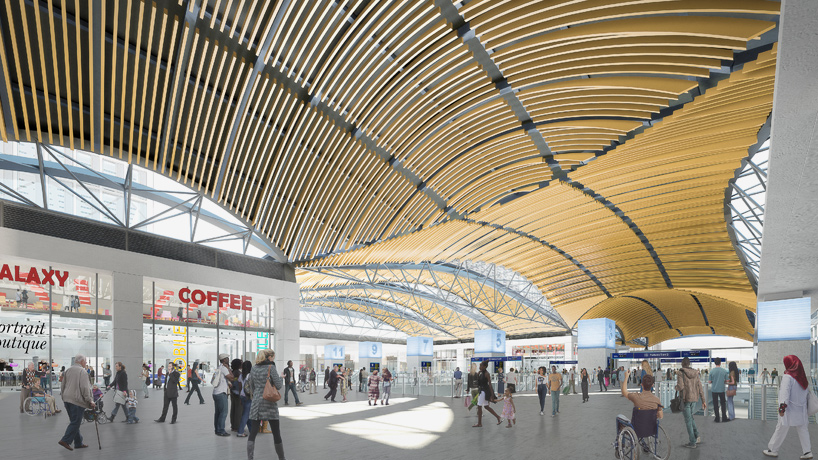 grimshaw euston station high speed two (HS2) terminal designboom 