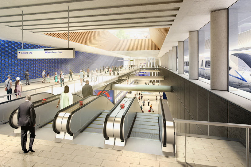 grimshaw euston station high speed two (HS2) terminal designboom 