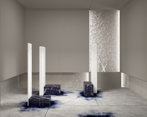 gwenael nicolas imagines le salon de perception for AD intérieurs 2015 exhibition