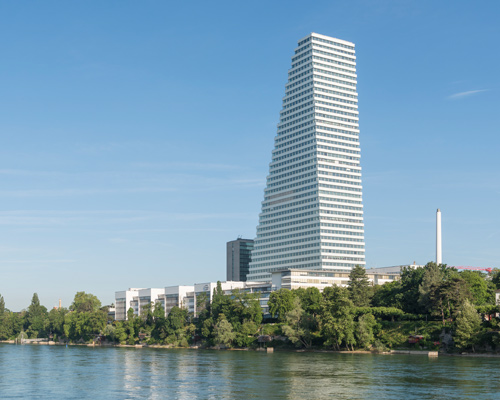phase one of roche's basel HQ opens with herzog & de meuron-designed office tower