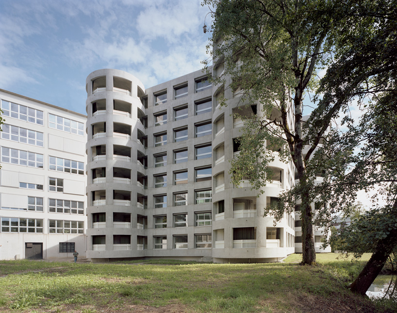 herzog & de meuron constructs concrete apartment building