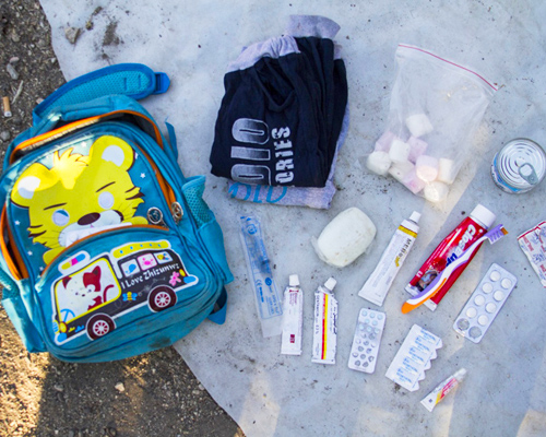 poignant photos document what refugees bring when they run for their lives