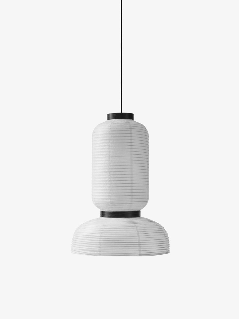 east meets west in jaime hayon's delicate formakami lamps for &tradition