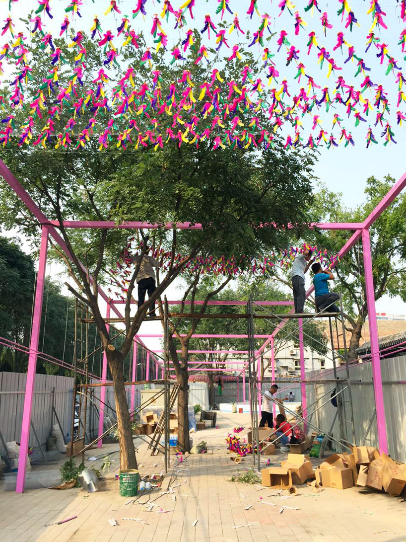 beijing-design-week SPARK architects jianzi box-pavilion
