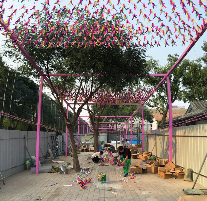 beijing-design-week SPARK architects jianzi box-pavilion