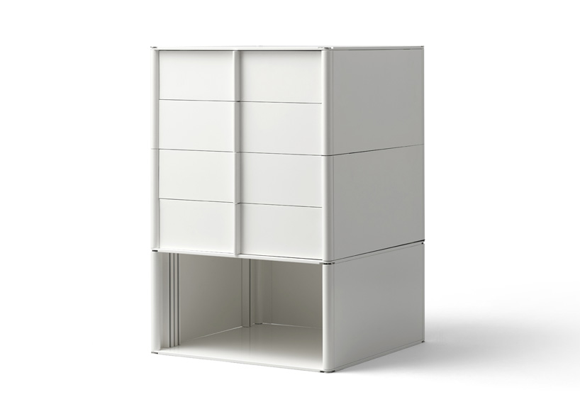 joe colombo's square system reintroduced by karakter