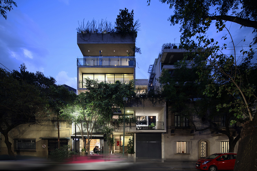 jorge hernandez de la garza stacks residential ámsterdam building in mexico city