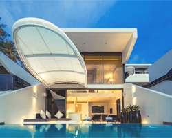 original vision slopes 'kata rocks' apartment resort over phuket's andaman sea