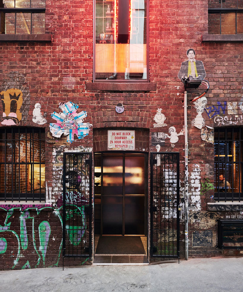 techne's chinese restaurant in melbourne retains industrial character