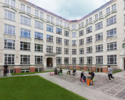 macro sea remodels 100 year old factory into G27 for academic purposes