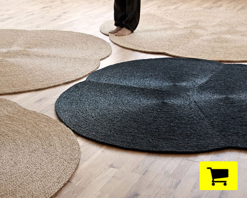 magma and dhiana rugs re-interpret traditional weaving forms