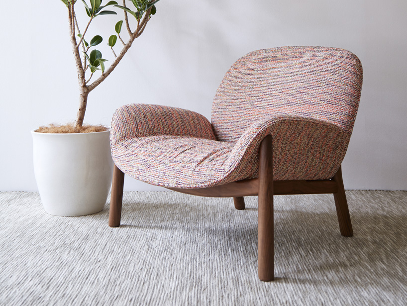 monica förster design studio creates M chair for arflex japan