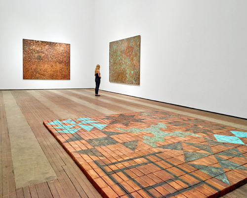 nari ward traces history with copper for breathing directions at lehmann maupin